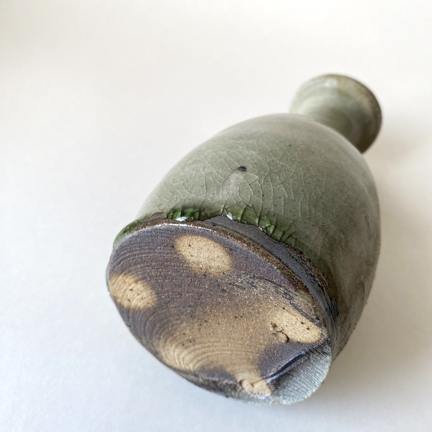 Ryo Aoki's Ash Glazed Sake Bottle