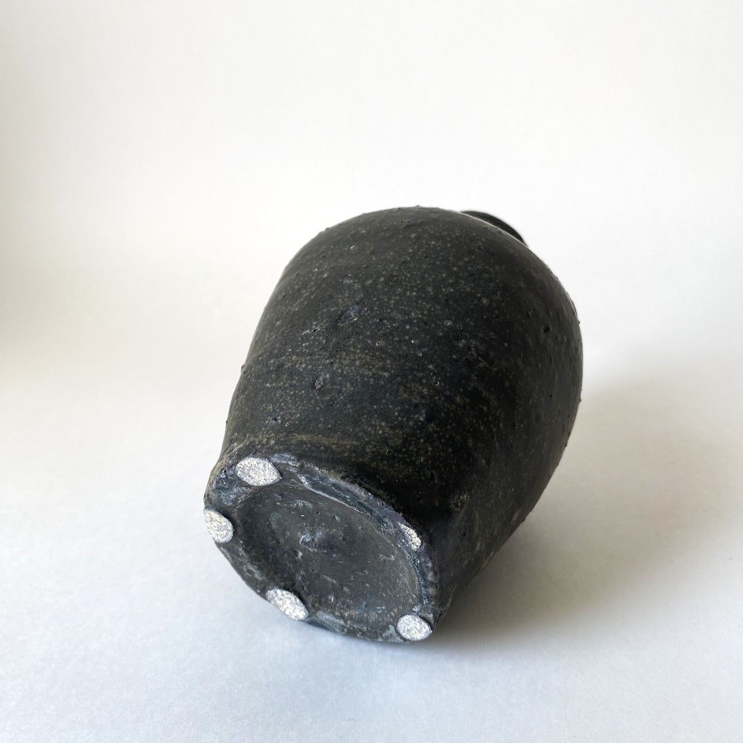 Ryo Aoki Iron Glazed Sake Bottle