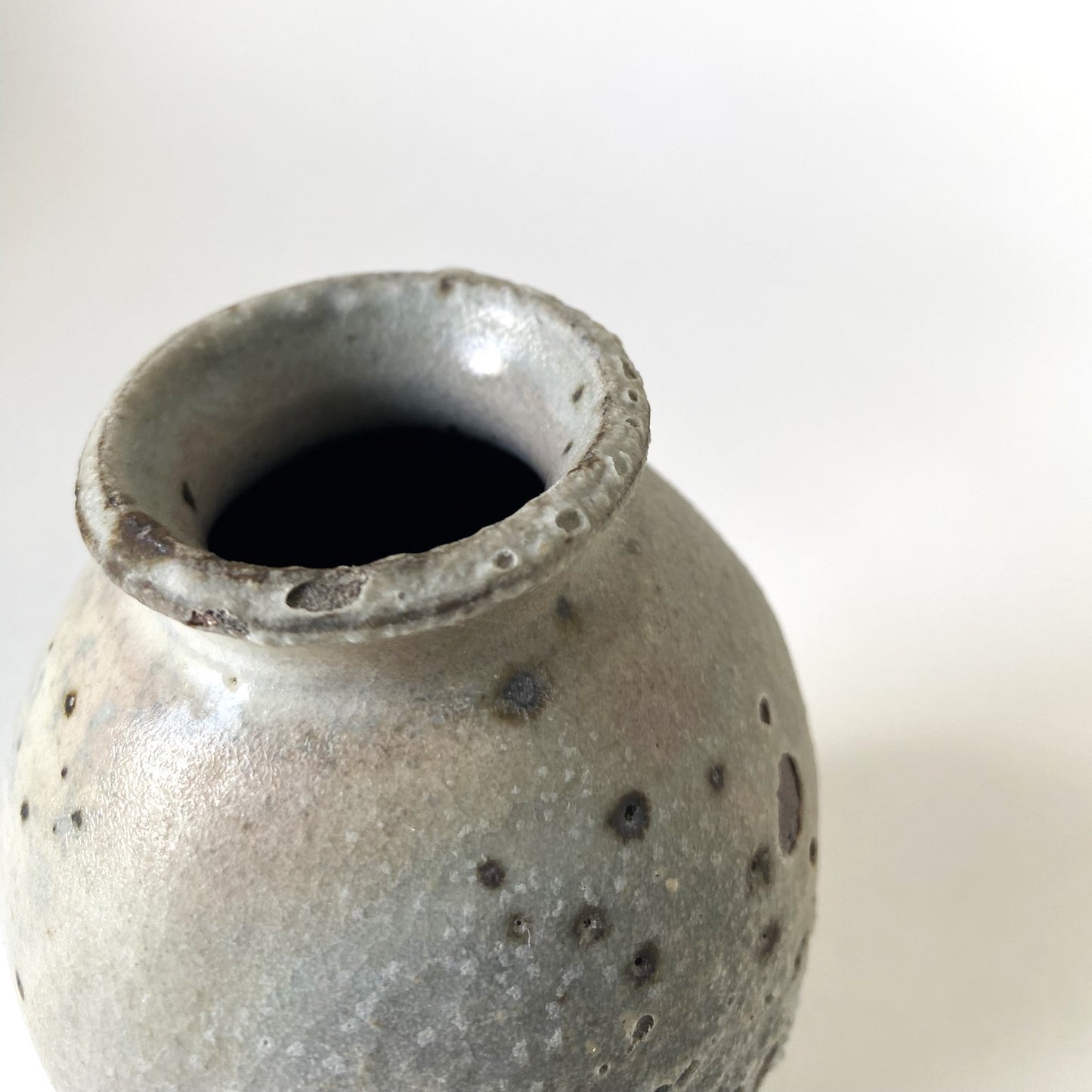 青木亮 粉引小花器