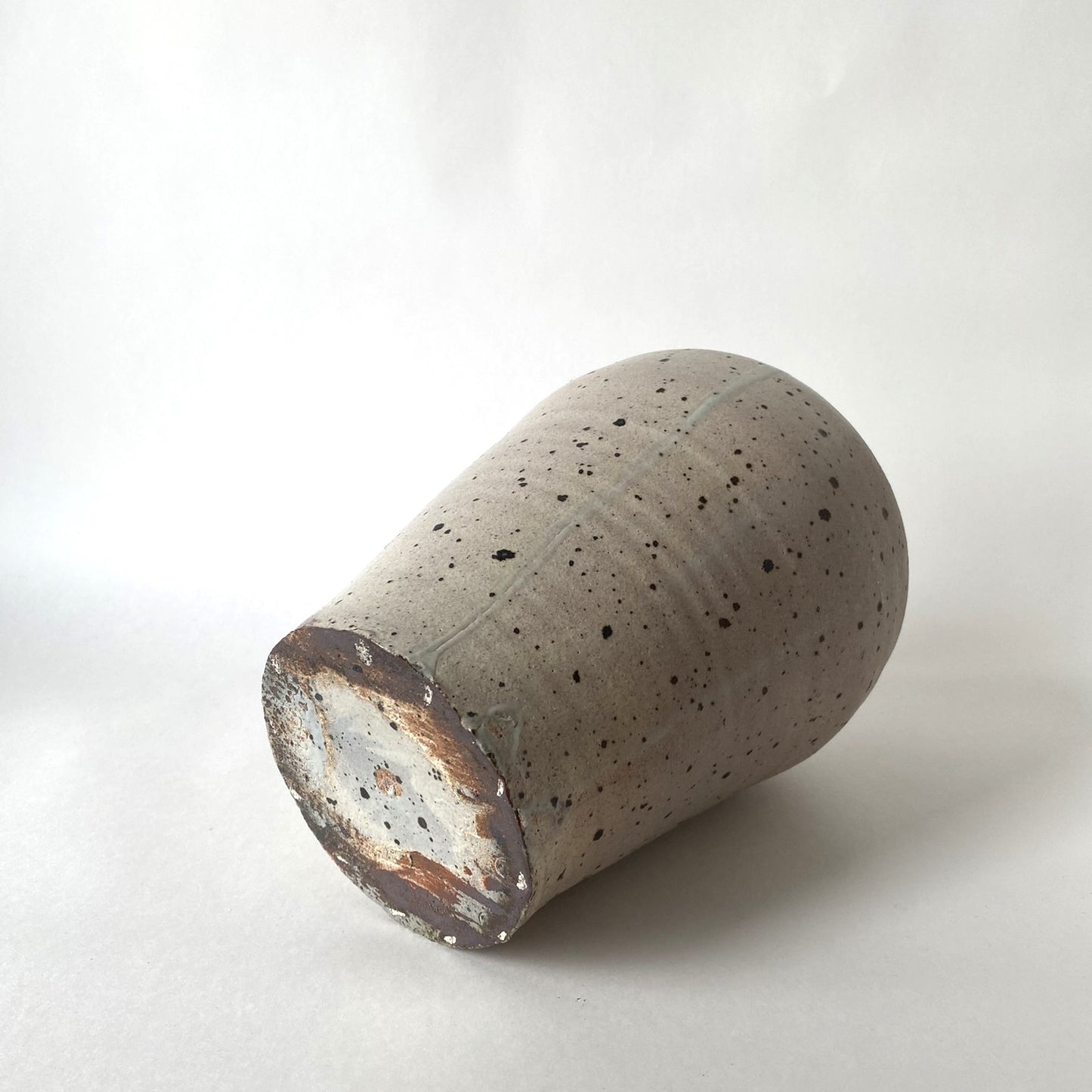 青木亮 粉引花器