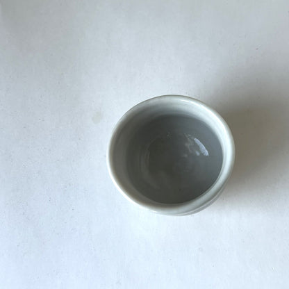 四海大 白釉ぐい呑み