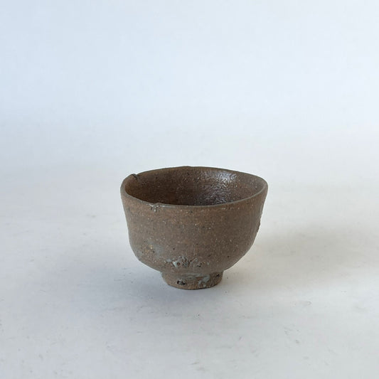 鶴野啓司 灰釉白化粧杯