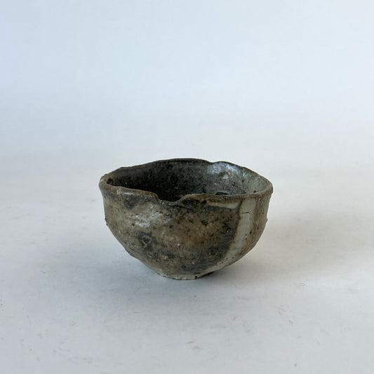 鶴野啓司 白化粧益子土杯