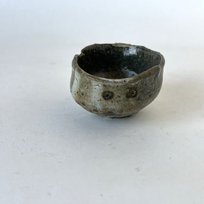 鶴野啓司 白化粧益子土杯