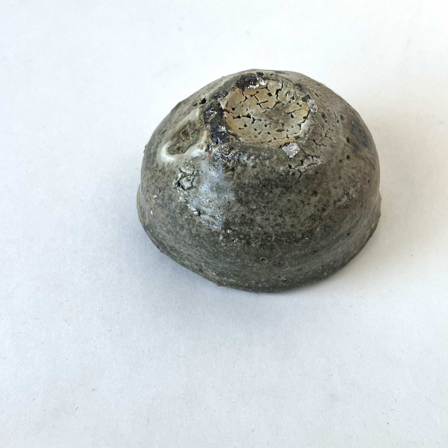 鶴野啓司 白化粧益子土杯