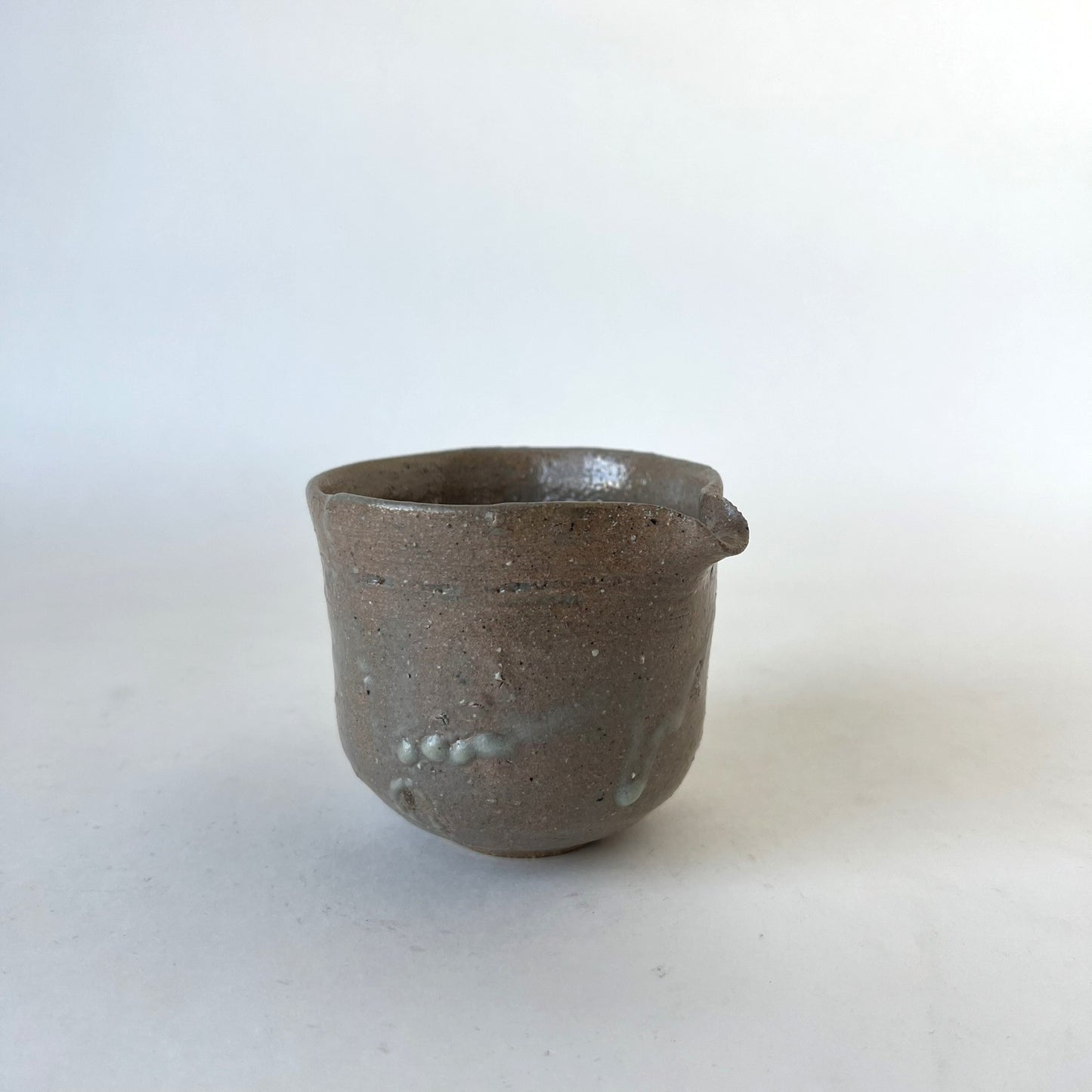 鶴野啓司 灰釉白化粧片口