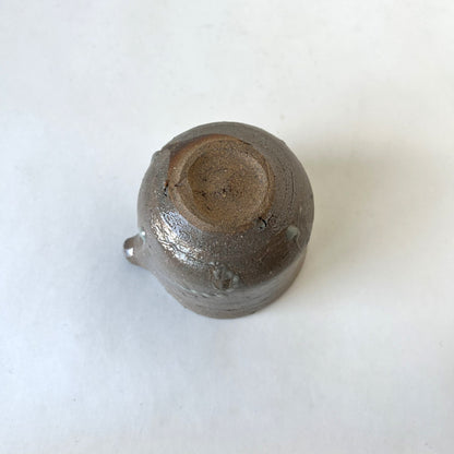 鶴野啓司 灰釉白化粧片口