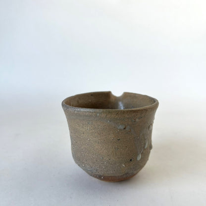鶴野啓司 灰釉白化粧片口