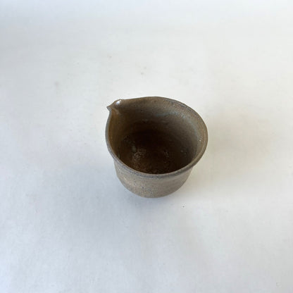 鶴野啓司 灰釉白化粧片口
