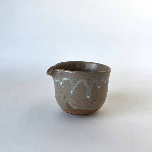 鶴野啓司 灰釉白化粧片口