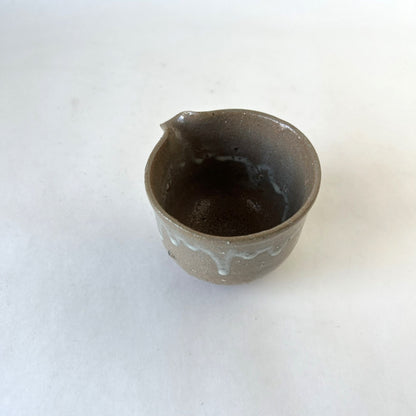 鶴野啓司 灰釉白化粧片口