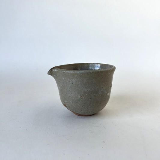 鶴野啓司 灰釉白化粧片口
