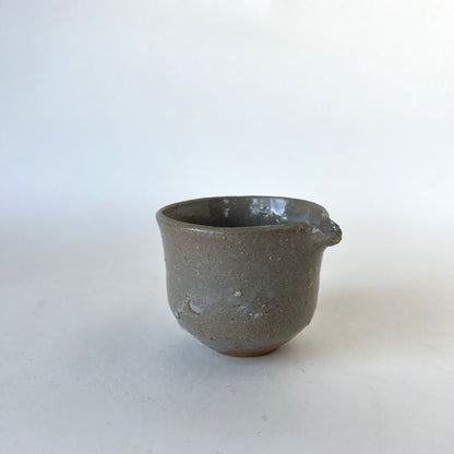 鶴野啓司 灰釉白化粧片口
