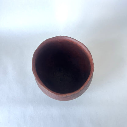 西川聡 赤い花器