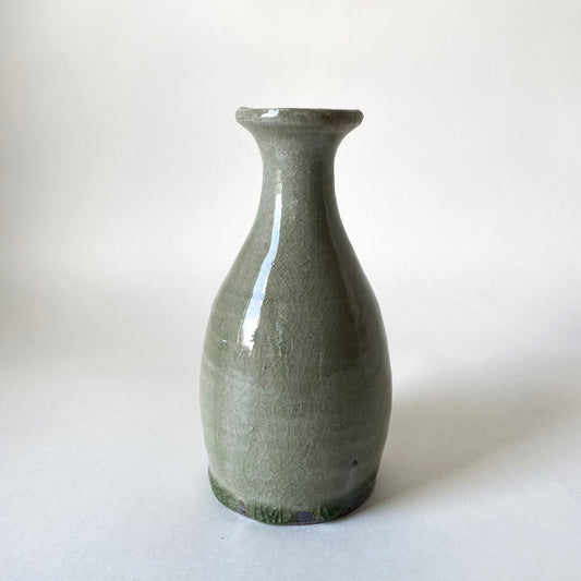 Ryo Aoki's Ash Glazed Sake Bottle