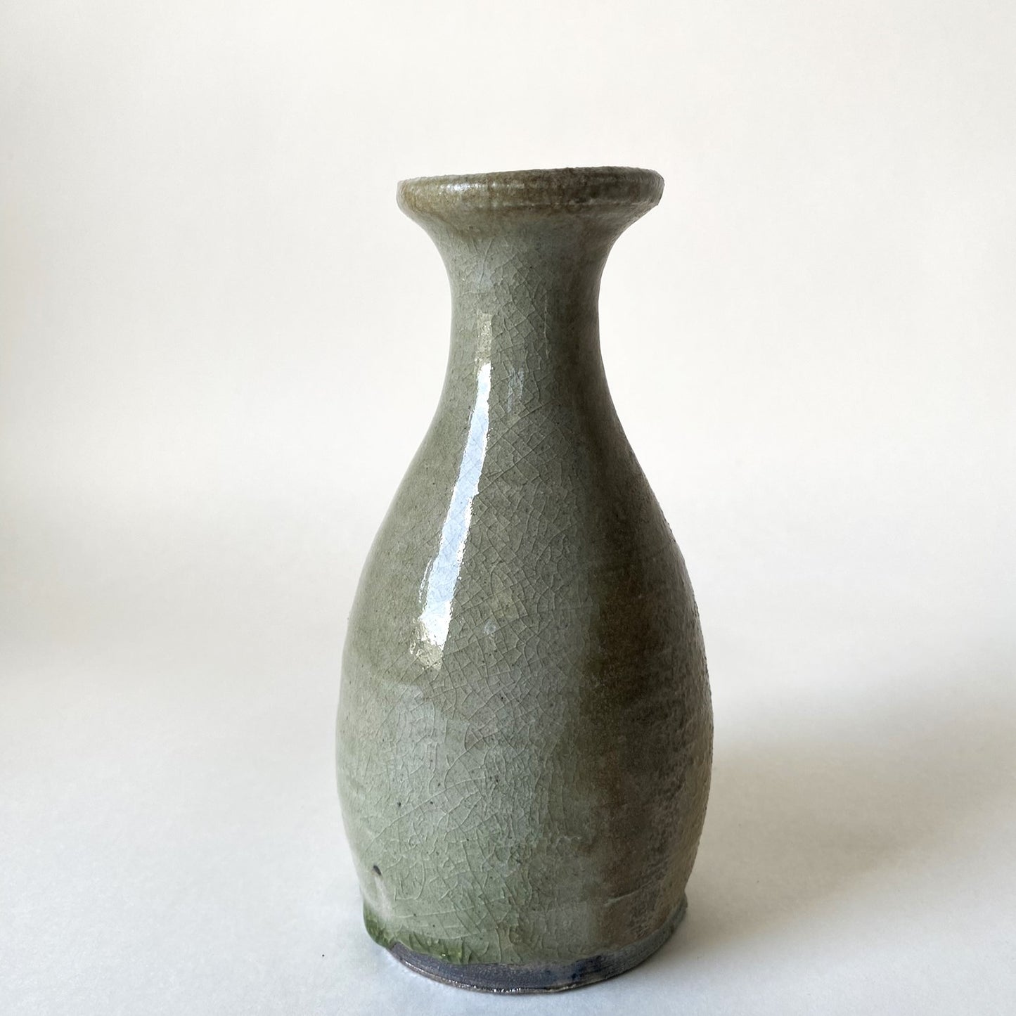 Ryo Aoki's Ash Glazed Sake Bottle