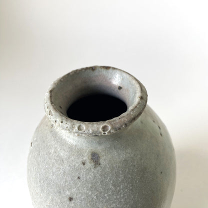 青木亮　粉引小花器