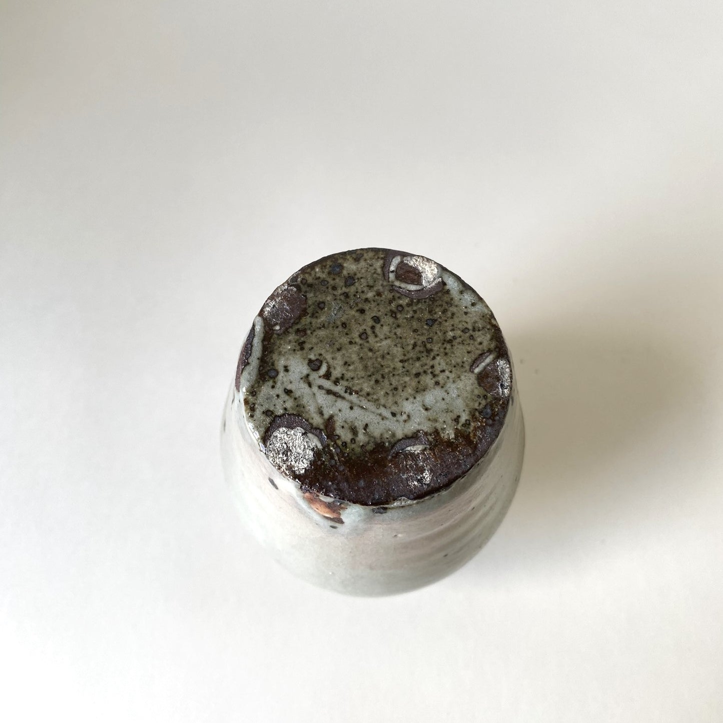 青木亮　粉引小花器