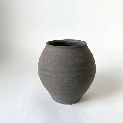青木亮　柴烧花器