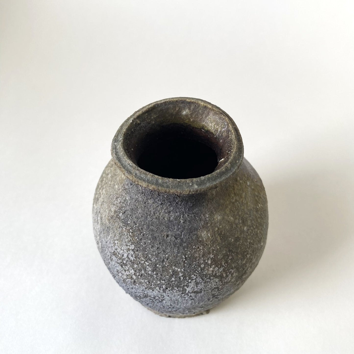 青木亮　柴烧花器