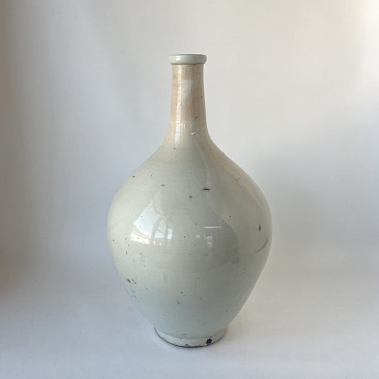 古伊万里　白瓷清酒瓶